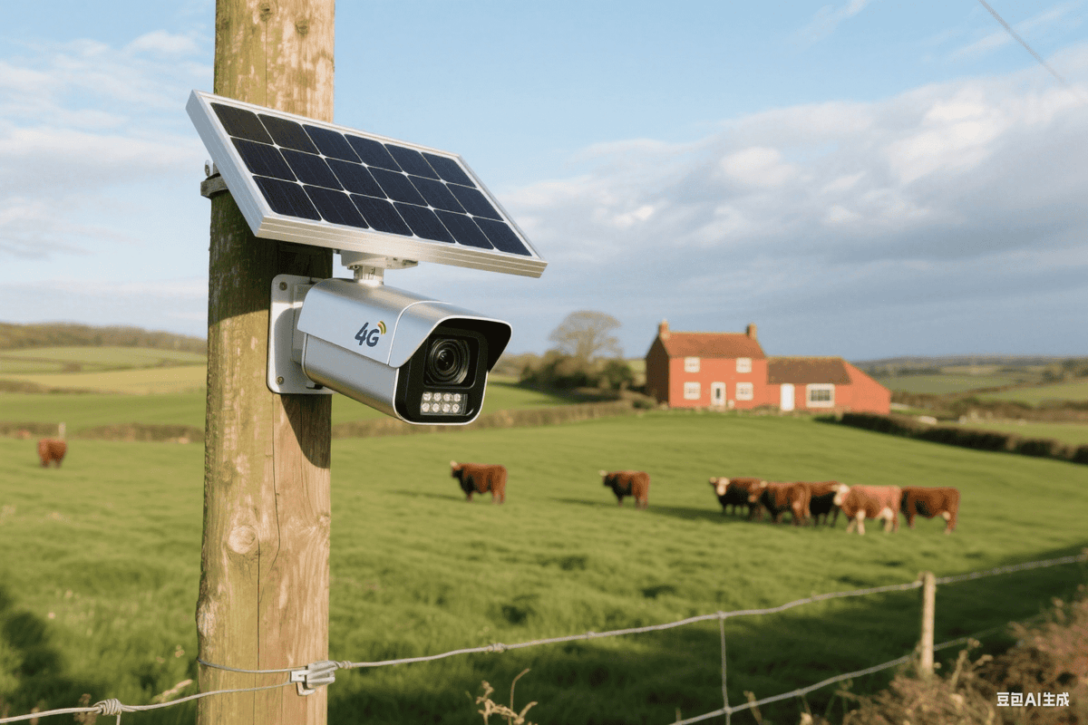 UK Farmer’s Choice: 4G Solar-Powered Cameras for Livestock & Land