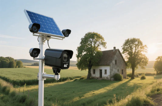 2025 Outdoor Security Black Tech: 4G Solar Cam — Ultimate Guardian for UK Manors