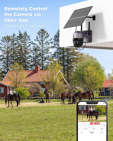 Xega [24/7 Recording] XG-01 4G LTE Security Camera with 20W Solar Panel 20,000mAh Battery SIM Card, 2K HD Color Night Vision CCTV, PIR Motion Detection.