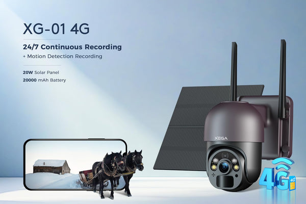uk.xega® Official Store | XEGA 3G/4G security cameras